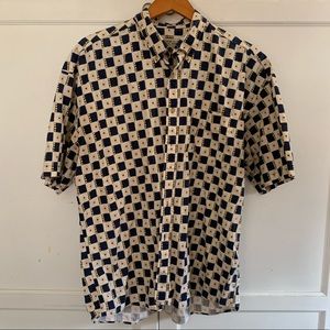 Natural Issue Short Sleeve Button down